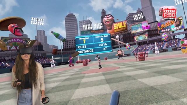 We Try VR Baseball for Oculus Rift смотреть онлайн