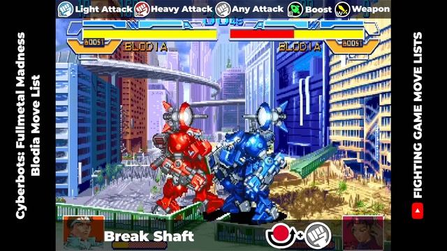 BLODIA MOVE LIST - Cyberbots: Fullmetal Madness (Reupload) смотреть онлайн
