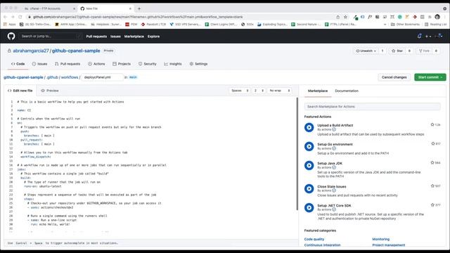 Auto Deploy Github Project into cPanel смотреть онлайн