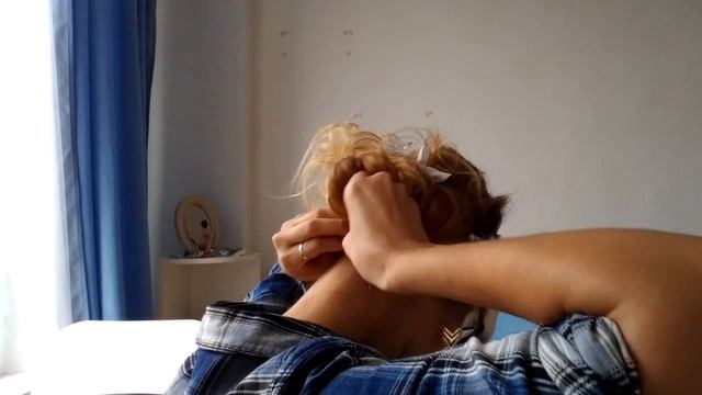 4 прически на себе смотреть онлайн