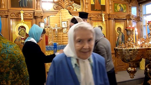 В праздник Введения во храм Богородицы
