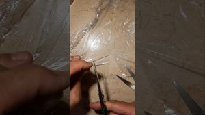 Заточка ножниц иголкой, бабушкин способ.