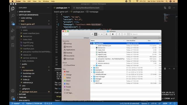 How to Host / Deploy React application to Tomcat Server | React | A little coding смотреть онлайн