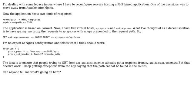 nginx: Append to proxied URL with proxy_pass смотреть онлайн