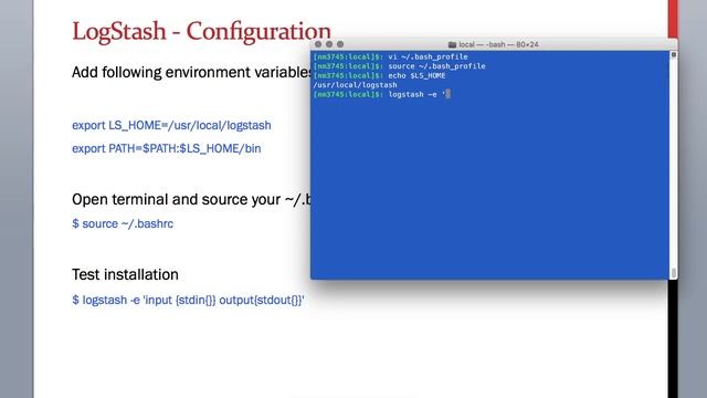 13.4 ElasticSearch Training - LogStash Configuration смотреть онлайн