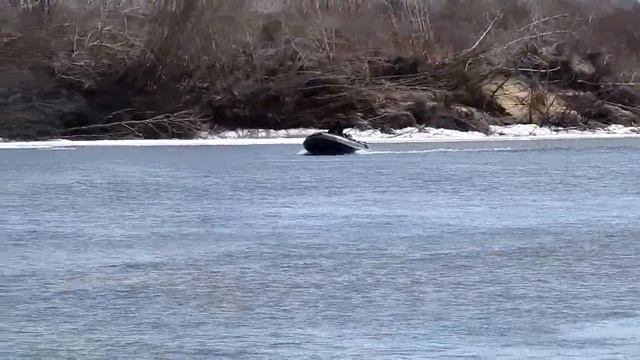 Мотор Golfstream 9,9 и лодка Golfstream 330 - обкатка, один шкипер