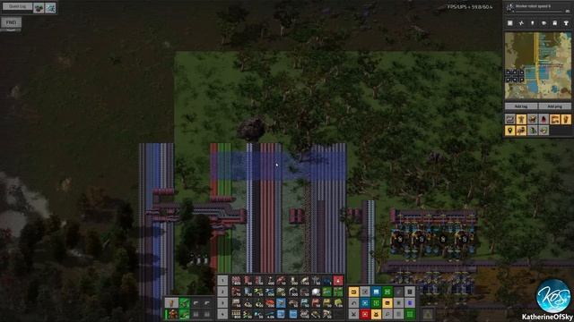 Factorio Freight Forwarding Mod 44 - LOOKING FOR LAVA POOLS - Let's Play смотреть онлайн