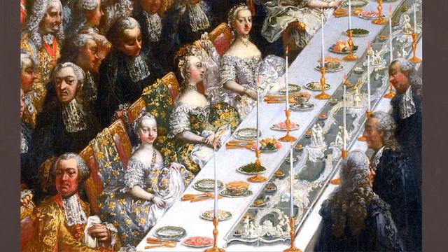 Мартин ван Мейтенс Младший (1695-1770) «Свадебный ужин». 1763 смотреть онлайн