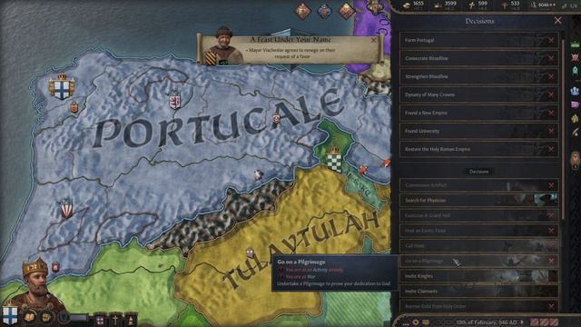 Yes, to vassalize my neighbors! - Let's Play Crusader Kings III: Fate of Iberia #23 смотреть онлайн