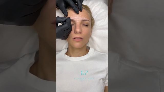 Эскиз ниткой в перманентном макияже бровей! смотреть онлайн