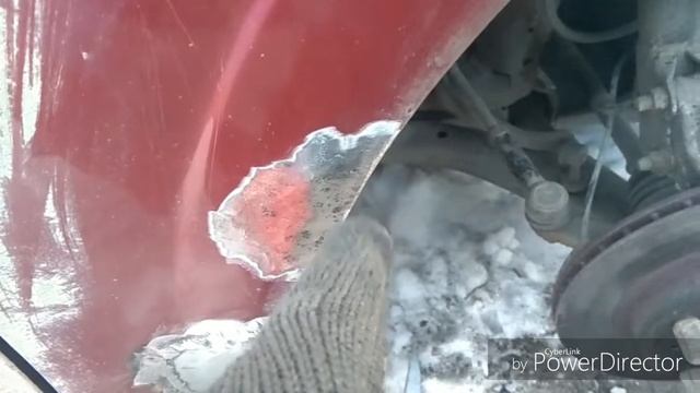 Ремонт крыла Ниссан Альмера Ч. 2 смотреть онлайн