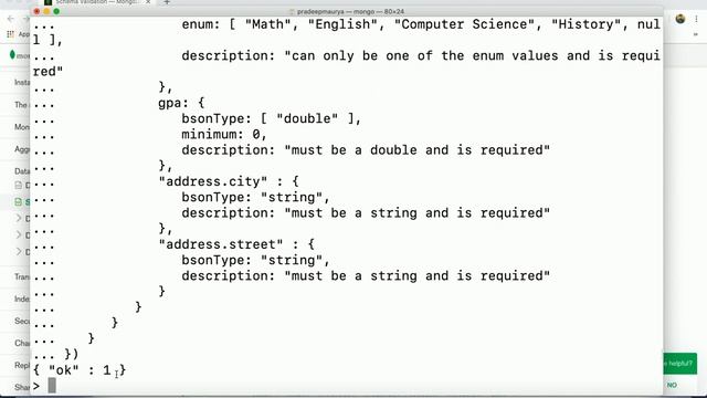 Mongodb Tutorials for beginners in Hindi | Data Models & Schema Validation in MongoDB collections смотреть онлайн