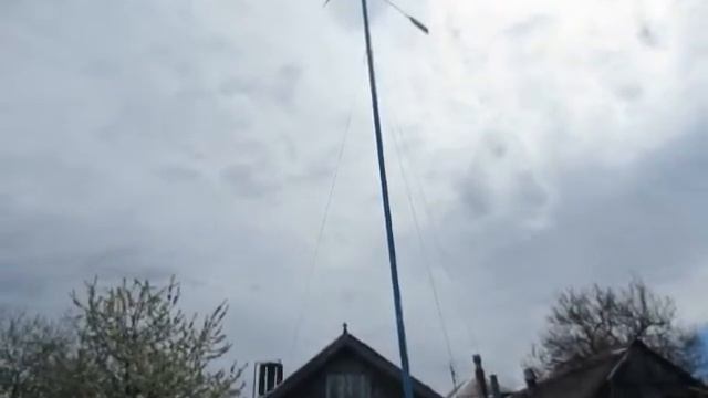 Сделали мачту по горизонтальный ветрогенератор из автогенератора смотреть онлайн