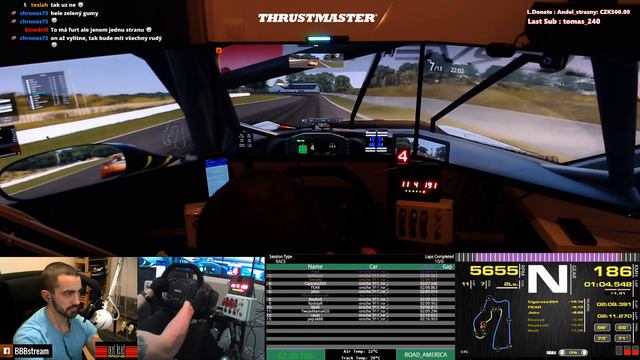 Assetto Corsa GTE Road America - Triple Screen смотреть онлайн