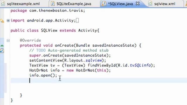 Android Application Development Tutorial 119 Setting up method to Read SQLite смотреть онлайн