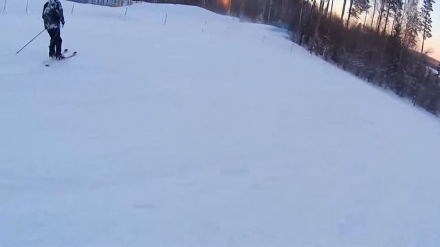 Красное озеро. Трасса "Кулуар" смотреть онлайн