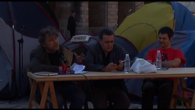 Conferencia Manuel Rivas, Xurxo Salgado, Xosé Pereiro na #acampadaobradoiro смотреть онлайн