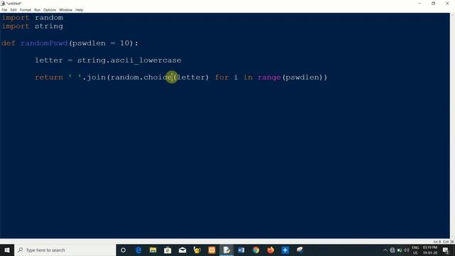 Generate Random Password || Python Mini Project #3 || Random Module смотреть онлайн