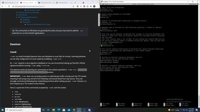 ClamAV - Free AntiVirus Solution (Linux) смотреть онлайн