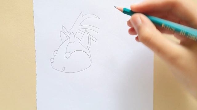 How To Draw Bat Dragon From Roblox Adopt Me - Step By Step смотреть онлайн