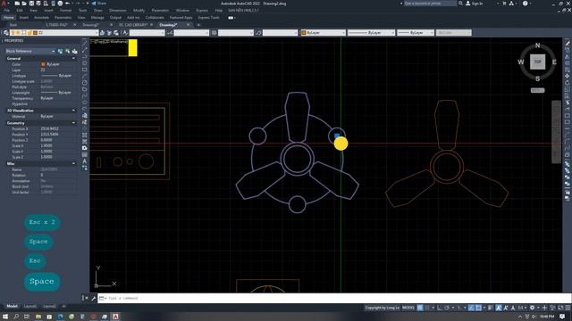 Test Lisp Autocad || Lisp đổi điểm base (gốc) của Block - CB смотреть онлайн