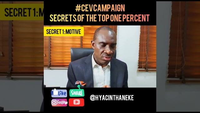 SECRETS OF THE TOP ONE PERCENT (MOTIVE) #CEVCAMPAIGN смотреть онлайн