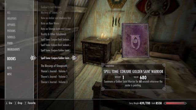 Spell Tome: Conjure Golden Saint Warrior смотреть онлайн