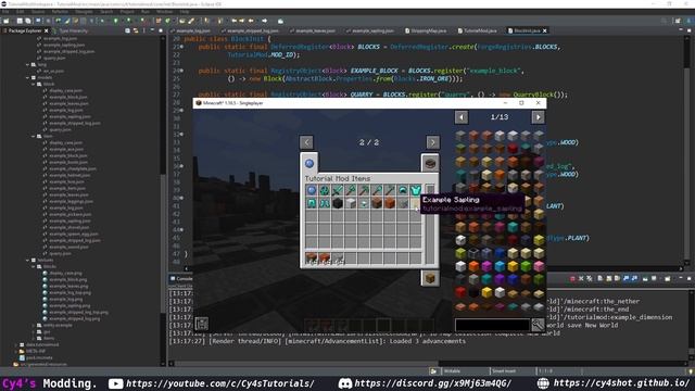 Minecraft Modding Tutorial 1.16 | 28.0 - Trees