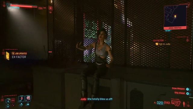 Cyberpunk 2077 on stadia | side quests - Ex-Factor | Talkin Bout a revolution - Judy смотреть онлайн