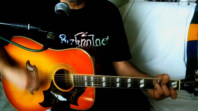 Right Down The Line ~ Gerry Rafferty ~ Cover w/ Epiphone Dove Pro VB & BT смотреть онлайн