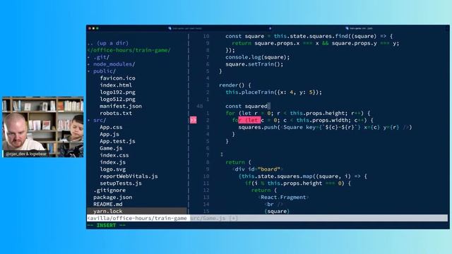 Building a train game with React смотреть онлайн