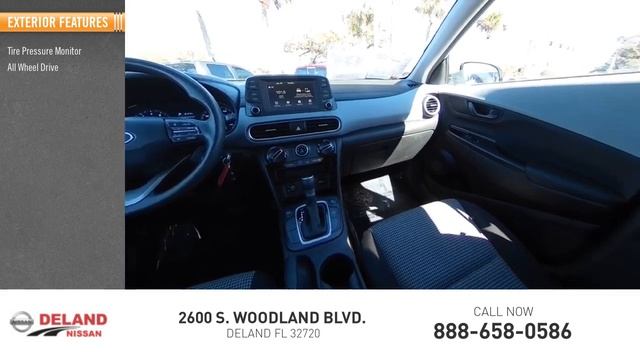 2021 Hyundai Kona DeLand Nissan P10115 смотреть онлайн