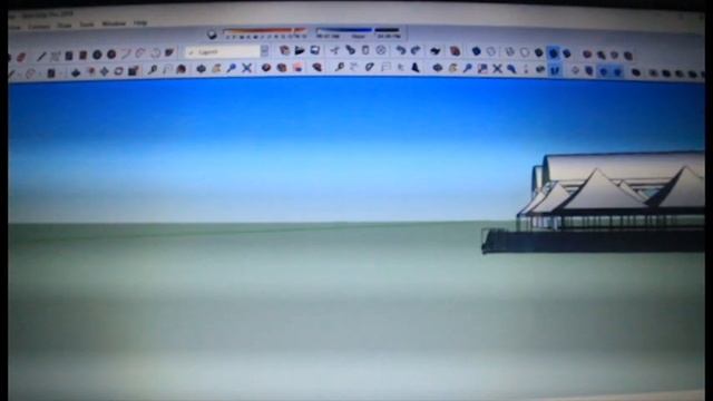 Sketch Up : (Design Event Layout ) By Shafiq Iman #001
