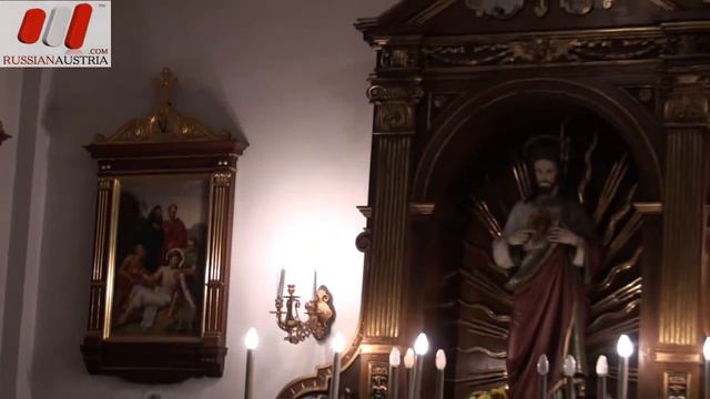 Русская Австрия Вена. Церковь St. Johannes-Nepomuk-Kapelle смотреть онлайн