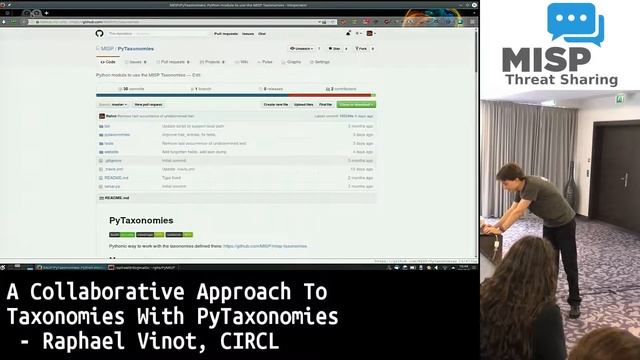 MISP Summit 2016: A collaborative approach to taxonomies with PyTaxonomies by Raphael Vinot, CIRCL смотреть онлайн