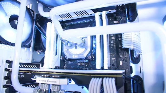 ULTIMATE Hydro X Custom Water Cooled Gaming PC Build! - i9 + RTX 2080 ti Time Lapse смотреть онлайн