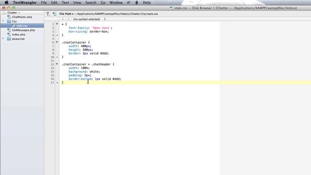 How to make a Chat System: Creating the html and css смотреть онлайн