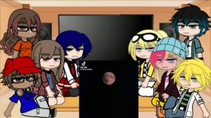 Mlb react to Marinette Akumatized as Columbina | gacha club | mlb x Genshin \\ 1/1 🇧🇷🇺🇸