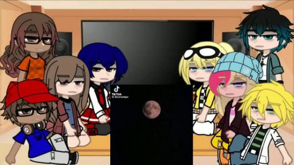 Mlb react to Marinette Akumatized as Columbina | gacha club | mlb x Genshin \\ 1/1 🇧🇷🇺🇸