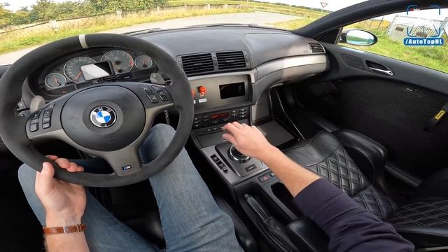BMW M3 E46 V10 DCT | REVIEW on AUTOBAHN [NO SPEED LIMIT] by AutoTopNL смотреть онлайн