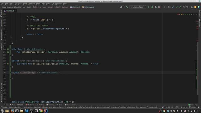 Strategy Pattern - Ejercicio Alumnes en Kotlin смотреть онлайн
