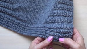 Детский жакет спицами для мальчика (часть1)