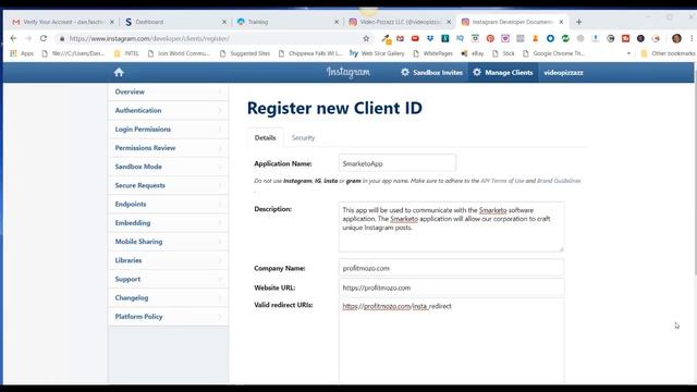 Create Instagram Client ID and Client Secret Key 2019 - Smarketo смотреть онлайн