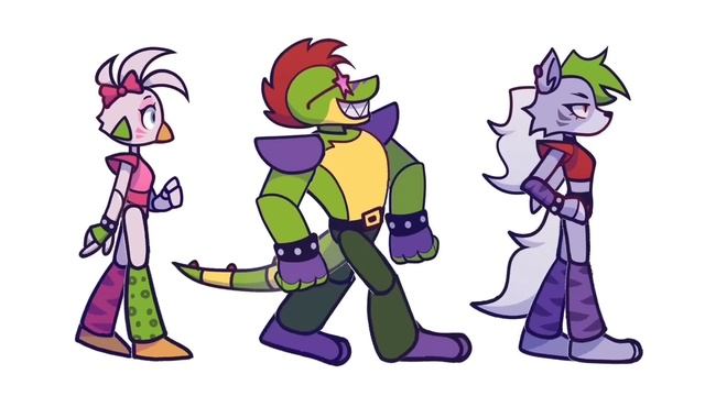 Dr. Monty Phonk Walk - FNAF: SECURITY BREACH animation смотреть онлайн