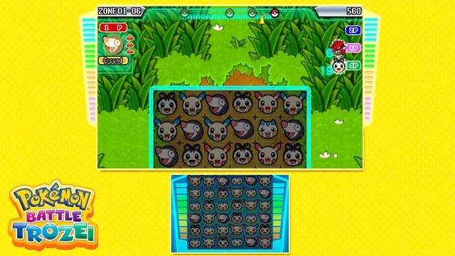 Pokemon Battle Trozei - Stage 1-6 (4-Player) смотреть онлайн