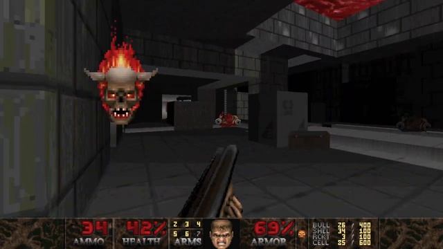 Doom II - Moonblood - MAP27: Magma Refinery смотреть онлайн