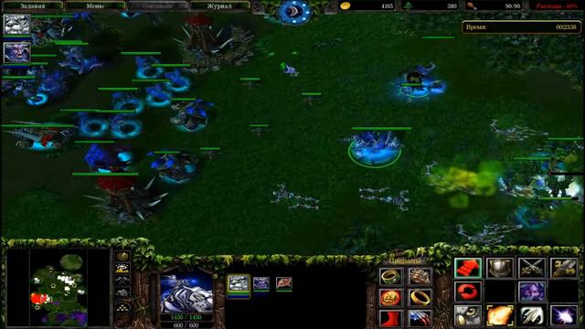 Прохождение Warcraft III RoC Конец Вечности глава 7 смотреть онлайн