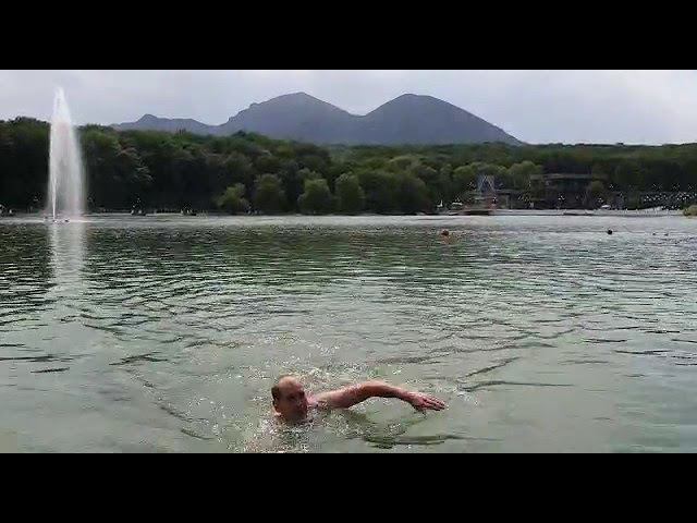 Озеро в Железноводске. Искупался смотреть онлайн