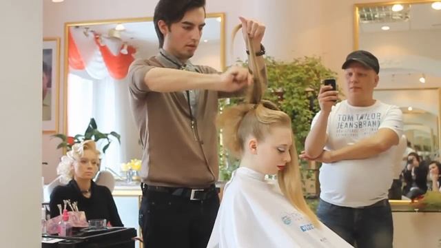 Фаррух Шамуратов, мастер класс по прическам смотреть онлайн