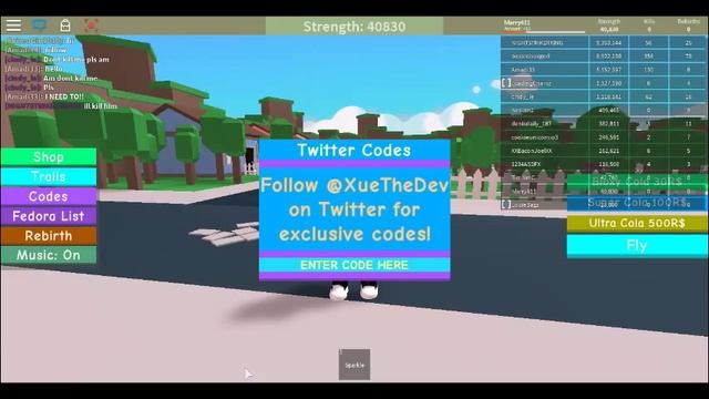 Roblox : Sparkle Time Fedora Lifting Simulator Codes! смотреть онлайн